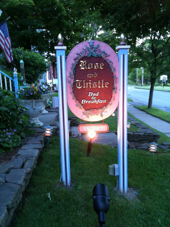 Rose & Thistle Bed & Breakfast Cooperstown Esterno foto
